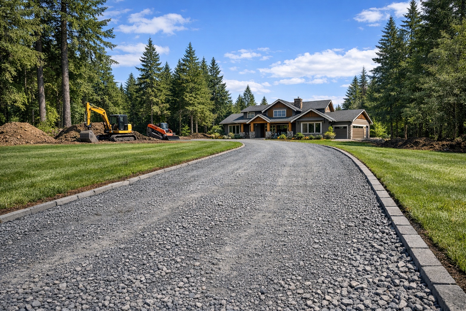 Driveways services by GradeCo