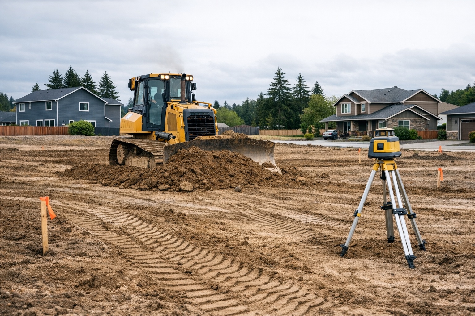 Site Prep services by GradeCo